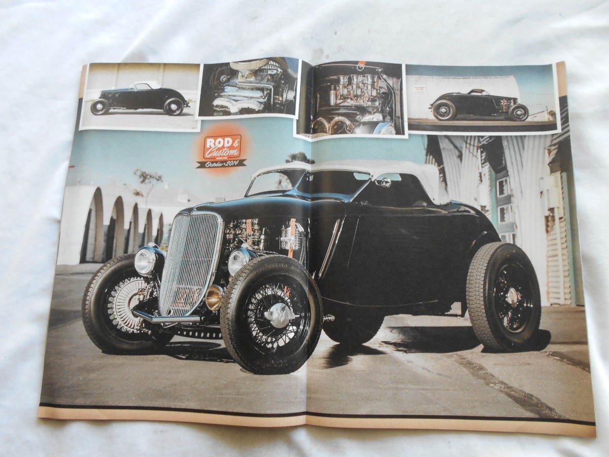 ROD & CUSTOM MAGAZINE-OCTOBER,2014 LAST ISSUE | eBay