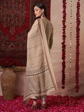 Gosriki Women'S Rayon Viscose Solid Straight Kurta With Pant & Dupatta (Raja ...