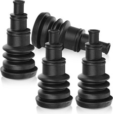 4 PCS Universal Firewall Boot, Rubber Firewall Grommet Kit for 3/8 to 1 Inch OD