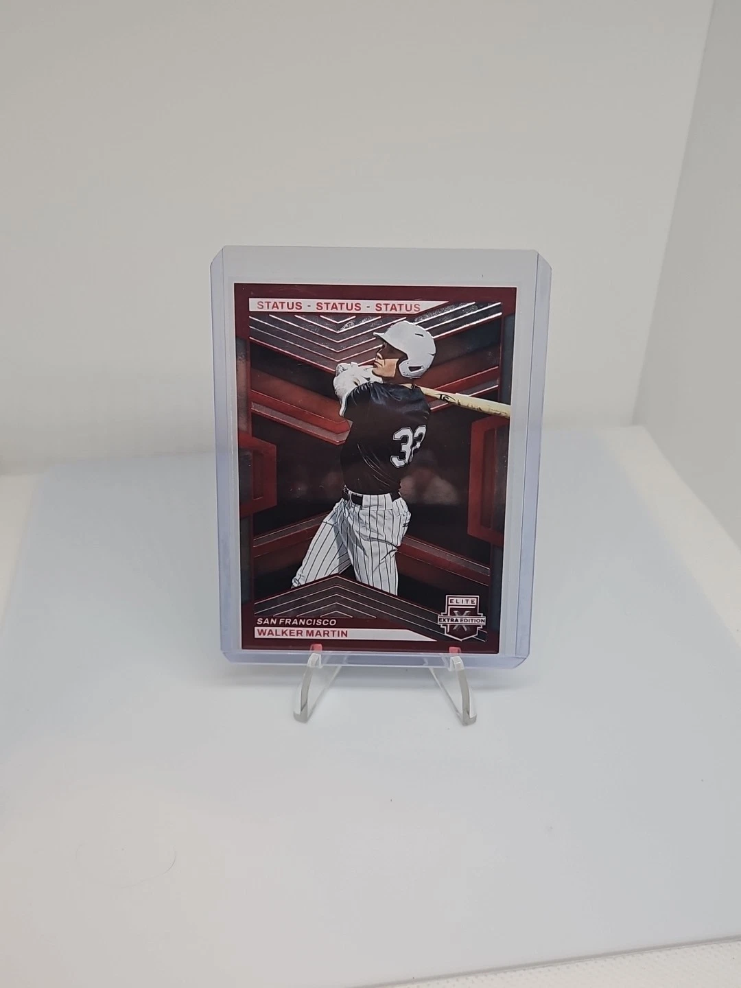 2023 Panini Elite Extra Edition - Walker Martin #111 Red Status /199 (RC)
