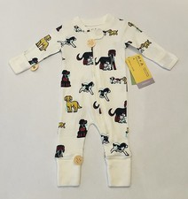 Newborn Baby Boy Coverall Cute Puppy Outfit New