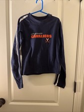 Red Oak Sportswear Virginia Cavaliers Long sleeve Shirt Girls Size 7/8