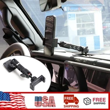 1pcs Car Cell Phone Bracket Mount Center Holder For Jeep Wrangler JK 4XE 2024+