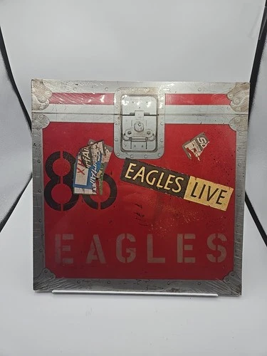 Eagles Live by Eagles, Scarce Factory Sealed First Pressing, 2 Vinyl Records