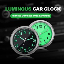 Produktbild - Wasserdicht Motorrad Fahrrad 7/8-1" Lenker Uhr Uhren Lenkeruhr Universal Schwarz
