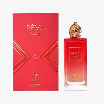 Reve Unisex Woody Oriental Perfume   Bergamot, Melon, Amber, Musk & Vanilla