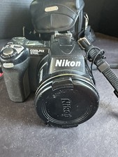Nikon Coolpix 5700 Digital Camera w/ Case CF Card  Cables Untested  R53