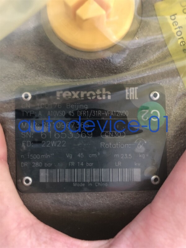 Rexroth pump R910967365 A10VSO45DFR1/31R-VPA12N00 DHL/FedEx