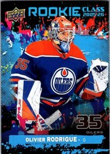 2025-26 Upper Deck Series 2 - Olivier Rodrigue - Rookie Class Insert Blue #RC-23