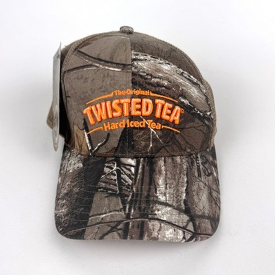 NWT Real Tree Hardwoods Twisted Tea Camo Snapback Hunting Camouflage Hat/Cap