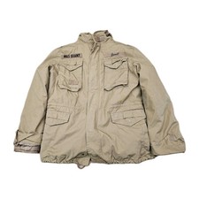 Giacca da campo gigante Brandit M65 kaki foderata sherpa uomo cappotto grande stile militare