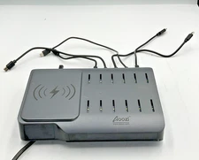 Aoozi 8-in-1 60W Charging Station 7-Port with Wireless Charger