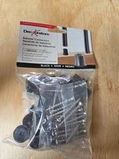 Deckorators Black Plastic Classic Baluster Connector (20-Pack) 74815 Deckorators
