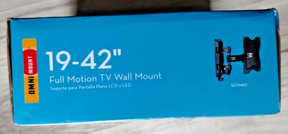 OmniMount SCFM60 Full Motion TV montaje en pared para pantallas LED LCD 19-42 pulgadas Foto 4 de 4
