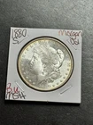 1880 S Morgan Silver Dollar Choice BU Uncirculated MS++ U.S. $1 Coin (Raw19227)