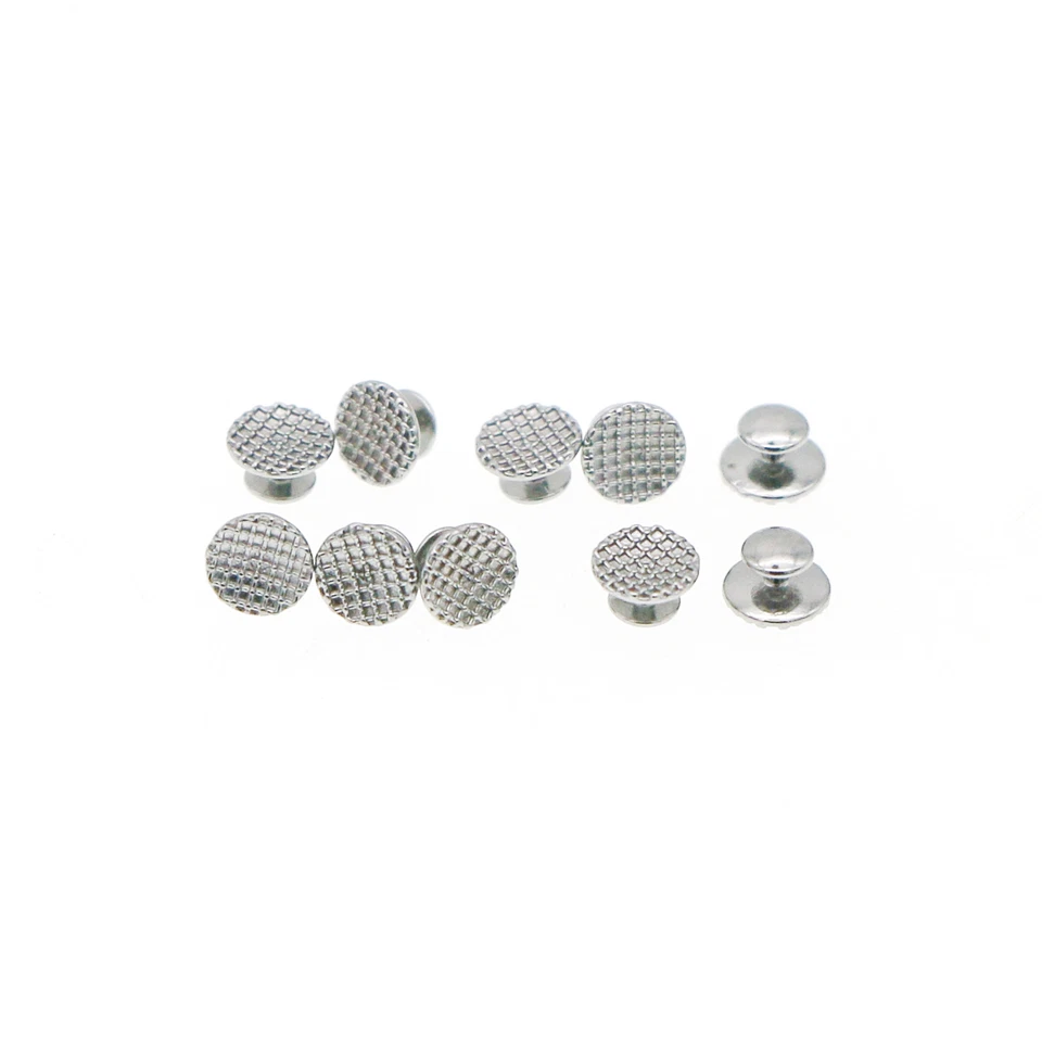 100Pcs Metal Lingual Buttons Bondable for Dental Orthodontic Round Mesh Base - Image 3 of 4