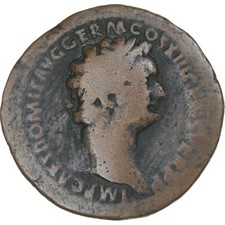 [#1178697] Domitian, As, 87, Rome, S, Bronze, RIC:550