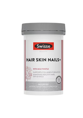 Swisse Ultiboost Beauty Hair, Skin & Nails+ For Collagen Formation 100 Tablets
