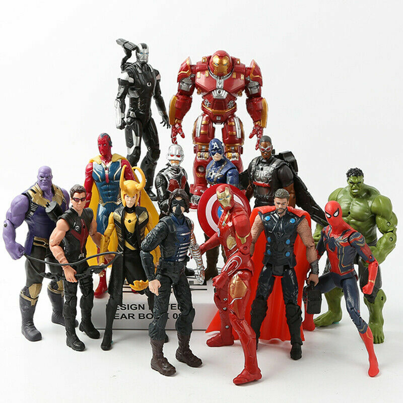 marvel avengers toy set