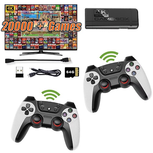 30000+ 4K TV Video Game Stick Retro Gaming Konsole mit 2 Wireless Controller DE - Bild 6 von 17