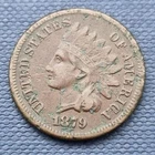 1879 Indian Head Cent 1c Better Grade VF + B45#50831