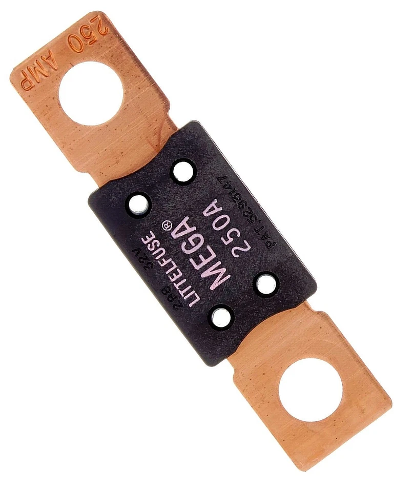 Fusible de alta corriente de soplado lento 250 amperios perno en mega principal para Jaguar XK8 XKR Foto 2 de 2