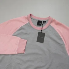 Dunning Golf Crew Neck Pullover Milano Heather Men's Relaxed Fit Size M