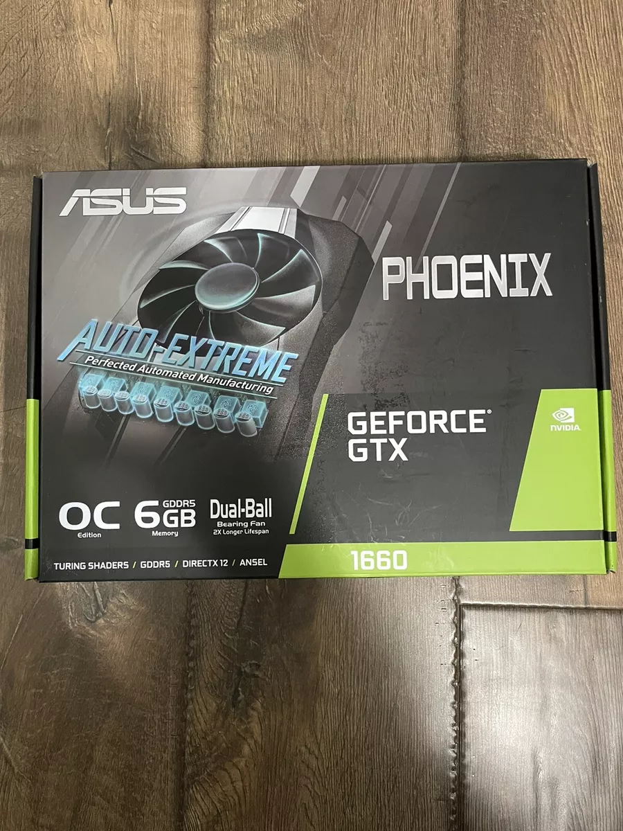 PH-GTX1660-O6G ASUS Geforce GTX 1660 6GB