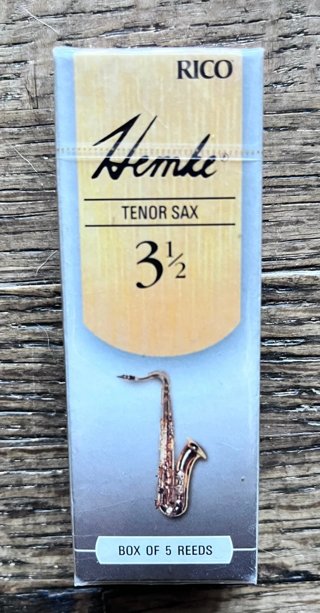 Frederick Hemke Premium French File Cut Tenor Sax Reeds 3 1 2 box of 5