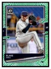 2020 Donruss Optic Green Dragon #172 Blake Snell /84 