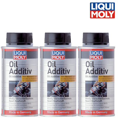 3x Liqui Moly Oil Additiv 1011 Öladditiv Motorölzusatz 125 ml