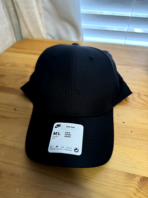 Nike Club Cap Gray White Swoosh Hat Unisex L/XL Adult HF5051 535  