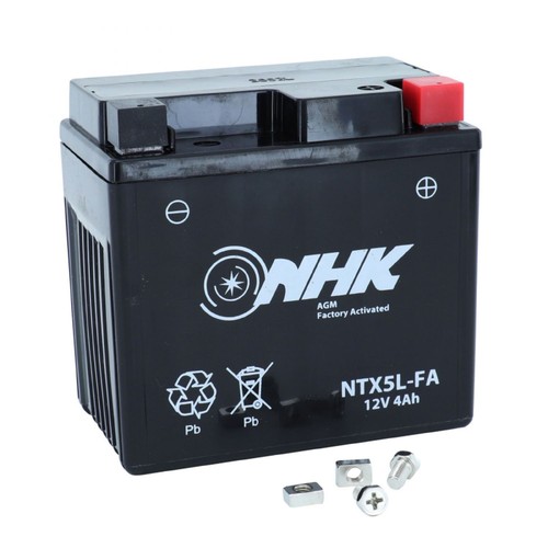 Batterie 12V 6Ah NITRO NTX7A SLA Sans Entretien - Neuve, Prête à L'emploi, Dimensions 150x87x94 Mm