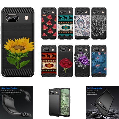 Case For [Pixel 9 /Pixel 9 PRO][Flex TPU Fiber SET11] Unique Slim Flexible