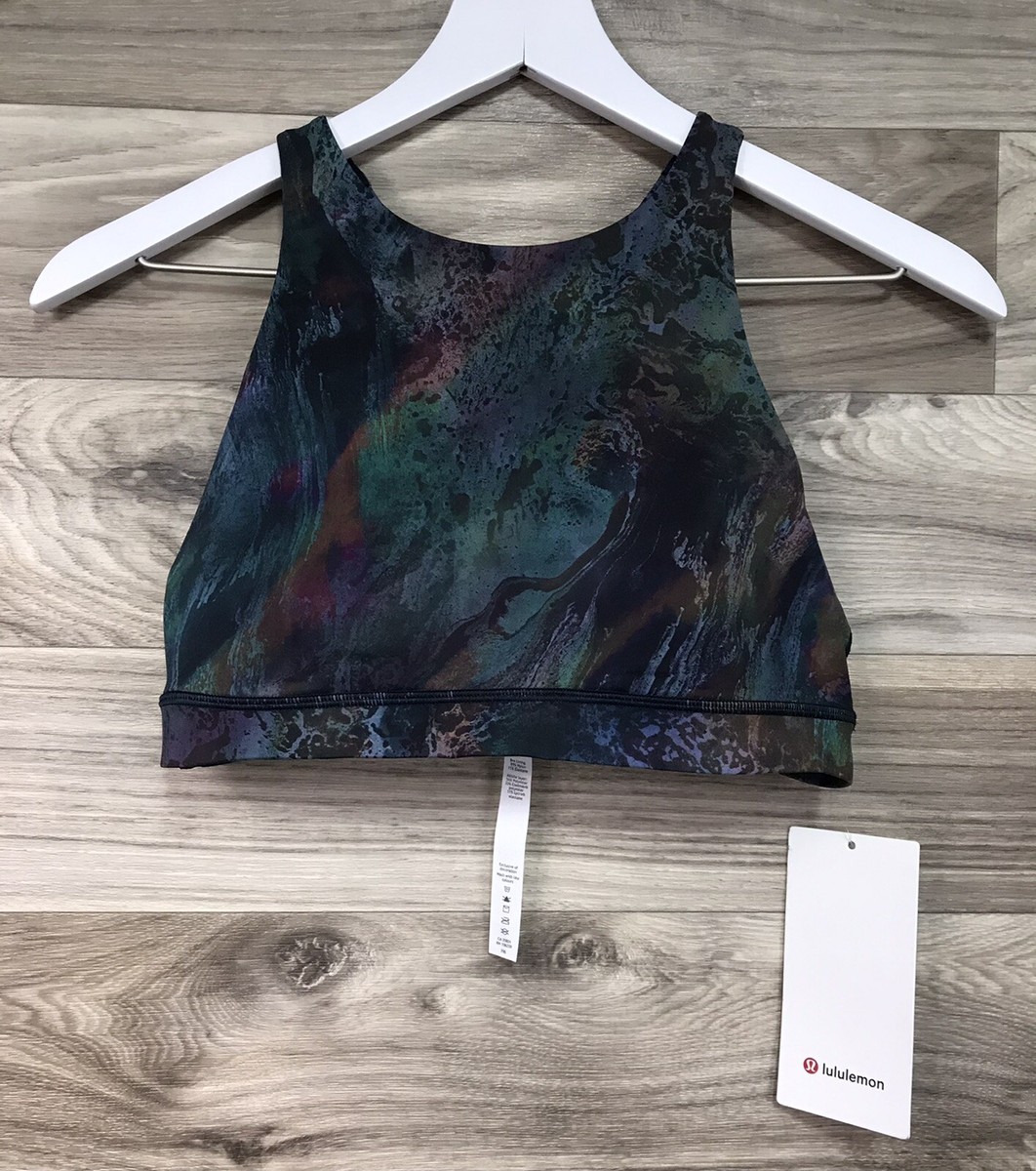 Lululemon Energy Bra High Neck Size 4 B/C Cup 🪐 Cosmic Shift