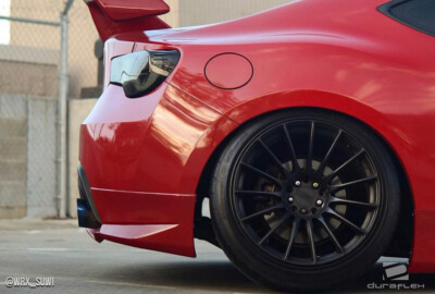 Duraflex Modellista Look Rear Add On Spat Body Kit for 13-20 FRS