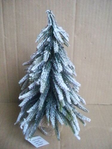 Weihnachtsbaum Kunstpflanze Tanne Höhe ca : 27 cm  täuschend Echt - Bild 1 von 4