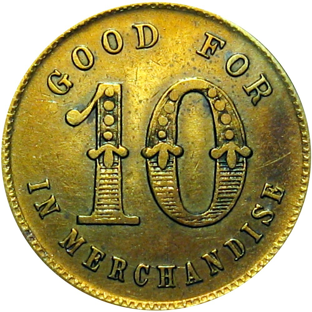 Gibsland Louisiana R9 Lumber Scrip Good For Token Waldron Lumber Co 10