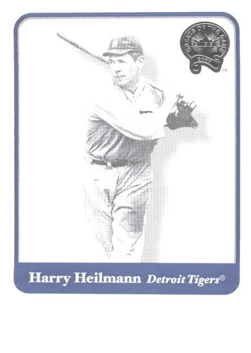 Harry Heilmann Trading Cards