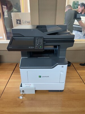 Lexmark XM3250 A4 Mono-Multifunktionsdrucker mit Rezeptpapierfach Schloss