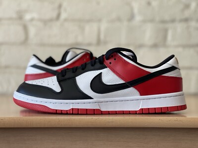 Nike Dunk Low Retro ID By You Chicago Colorway Women 12/Men 10.5