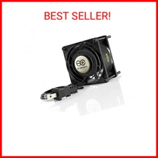 AC Infinity AXIAL 8038, Quiet Muffin Fan, 120V AC 80mm x 38mm Low Speed, UL-Cert