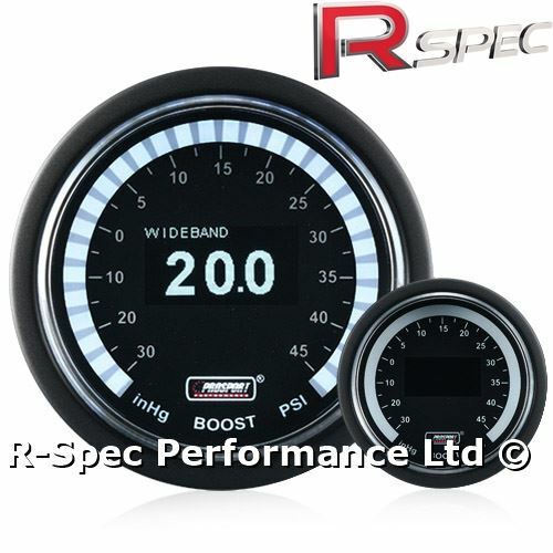 Nuevo kit de calibre de combinación múltiple Prosport OLED 52 mm doble banda ancha AFR y Boost PSI - Imagen 1 de 3