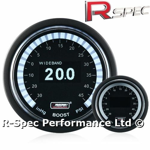 New Prosport OLED 52mm Dual Wideband AFR & Boost PSI Multi Combination Gauge Kit - Picture 1 of 3