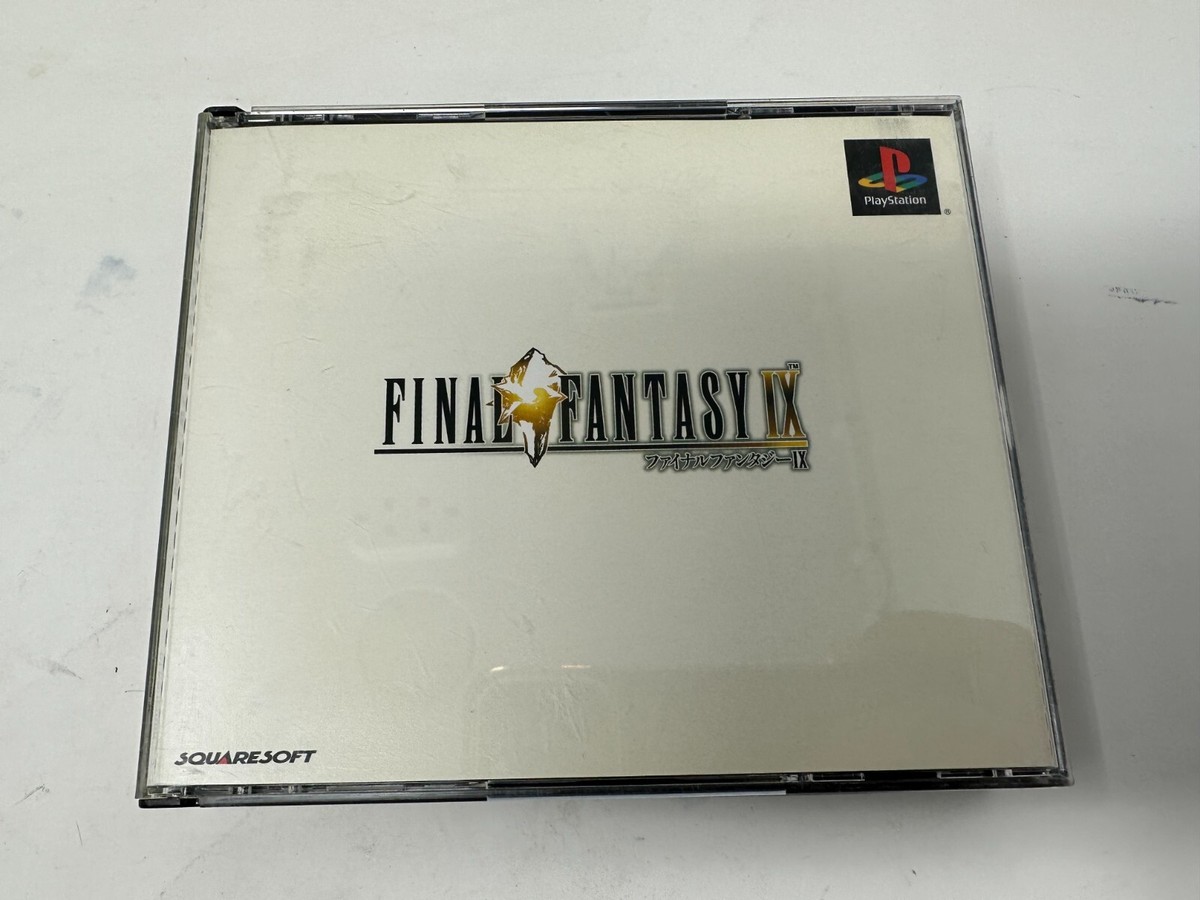 Japanese Final Fantasy IX 9 FF9 PS1 PlayStation 1 Japan Complete
