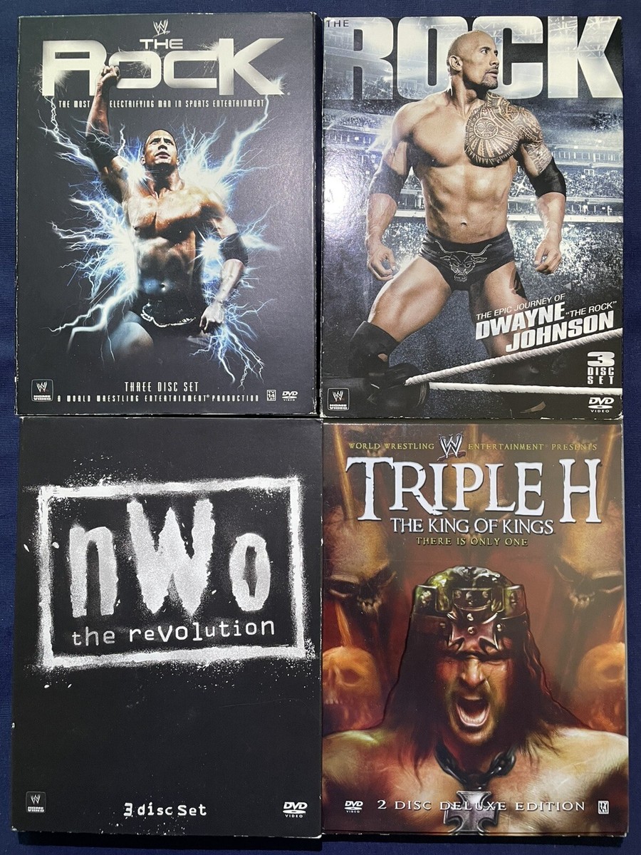 WWE 特集DVD 4本セット　プロレス WWE 特集DVD 4本セット プロレス WWE: 4 Film Collection (DVD