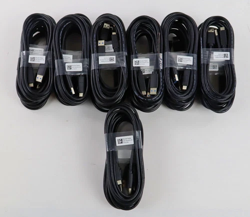 Lot 34 Dell USB Type-C to Type-A 5Gbps 15W 3A Cable FWR46