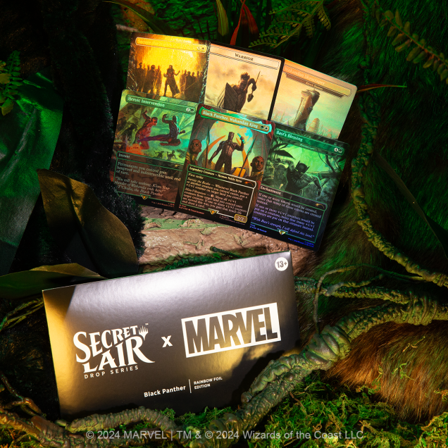 Magic the Gathering Secret Lair x Marvel - The Astonishing Magic the Gathering Secret Lair x Marvel - The Astonishing