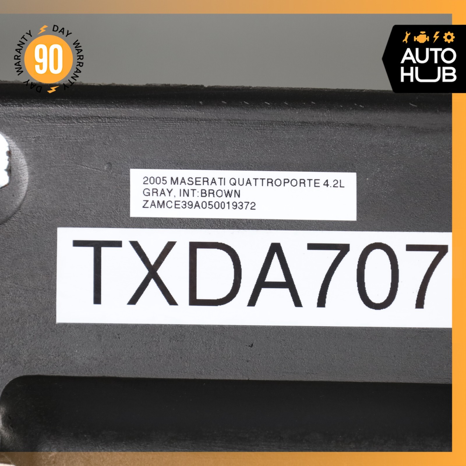 03-08 Maserati Quattroporte M139 Dashboard Dash Board Panel Brown OEM 29k