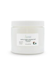 EXTRA VIRGIN COCONUT OIL Natural Unrefined Cold-Pressed Beauty/Cooking 16 OZ